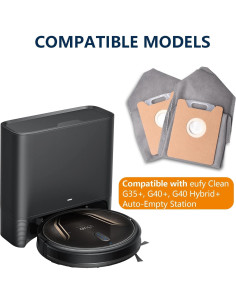 14 Piezas Bolsas Desechables Eufy G35+ G40 3L Bluearks 2