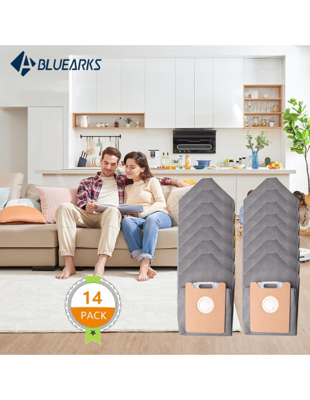 14 Piezas Bolsas Desechables Eufy G35+ G40 3L Bluearks