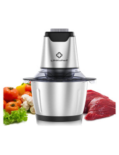 Picadora de Alimentos LINKChef FC5440 1.2L 250W Acero Inoxidable