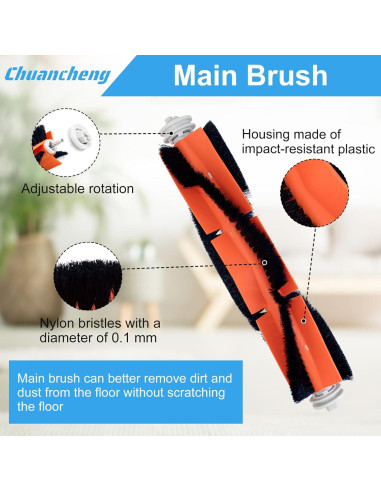 Kit Accesorios Dreame D9 D9 Max L10 Pro 17 Piezas