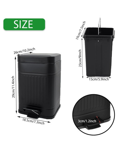 Contenedor de Basura para Excremento de Perro Mounting UP 3.8L