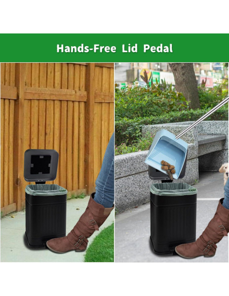 Contenedor de Basura para Excremento de Perro Mounting UP 3.8L