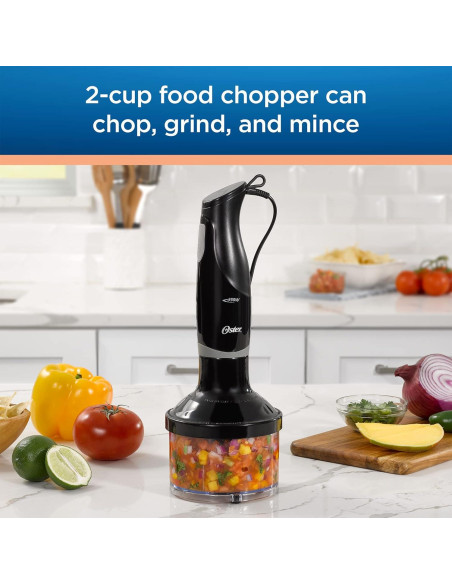 Oster Kit de Preparación de Alimentos 350W Batidora y Picadora