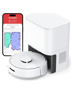 Aspiradora Robot Mini SwitchBot K10+ con Auto-Vaciado 4L