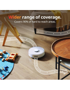 Aspiradora Robot Mini SwitchBot K10+ con Auto-Vaciado 4L 2