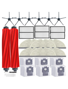 Accesorios Eifrthe para Roborock Q7 Max - 2 Cepillos, 6 Filtros