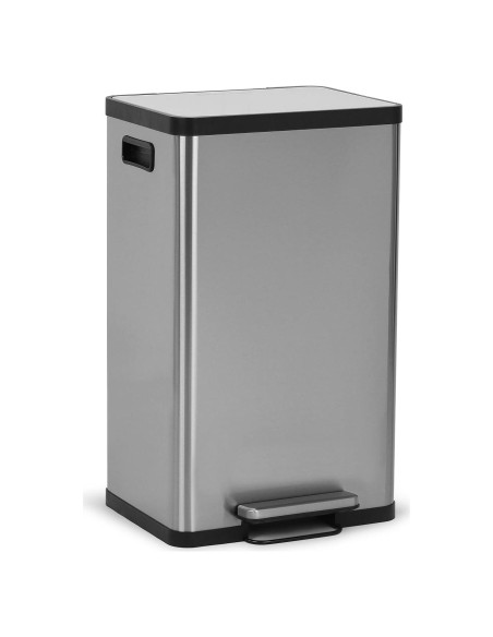 Cubo de Basura Simpli-Magic 50L Acero Inoxidable con Pedal