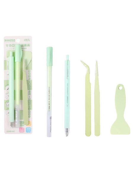 Set de Herramientas de Scrapbooking Doraking con Bolígrafo y Pinzas