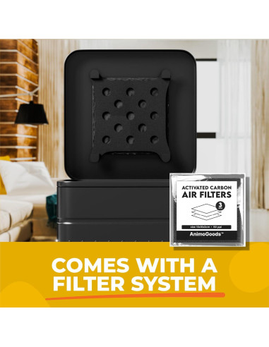 Cubo de Basura para Excremento de Perro AnimoGoods 5L