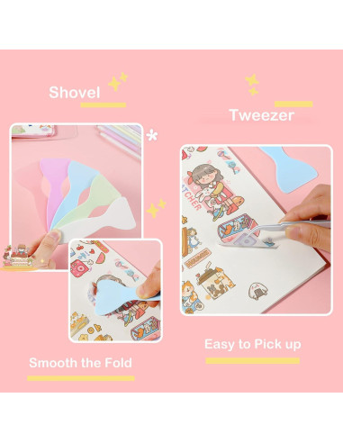 Set de Herramientas de Scrapbooking Doraking con Bolígrafo y Pinzas