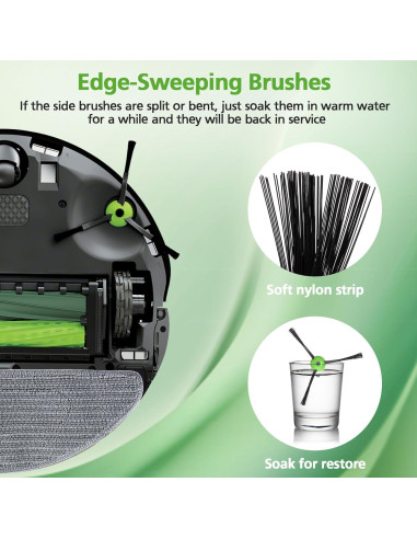 Kit de Repuestos Zeekech para iRobot Roomba i5/j5 - 18 Piezas