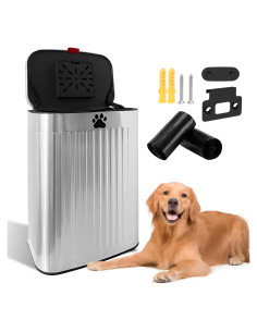 Bote de Basura para Excremento de Perro Kopuncare 8L Acero Inoxidable