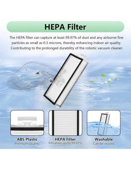 Accesorios Roborock Q5 Pro Q8 Max 18 Piezas Repuesto