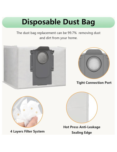 Accesorios Roborock Q5 Pro Q8 Max 18 Piezas Repuesto