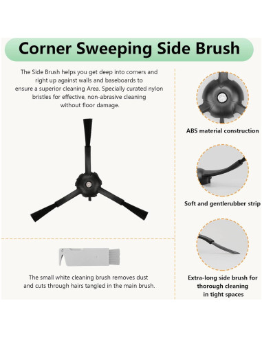 Accesorios Roborock Q5 Pro Q8 Max 18 Piezas Repuesto