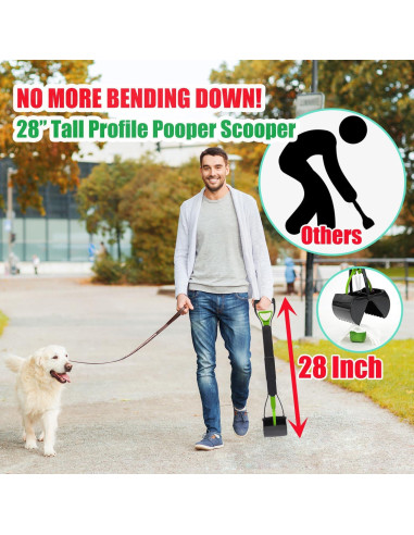 Cubo de Basura Yatmung 20L para Excremento de Perro Exterior