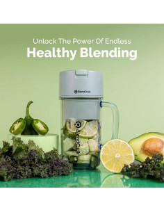 Mezclador Personal BlendQuik 414ml Verde Portátil y Elegante 2