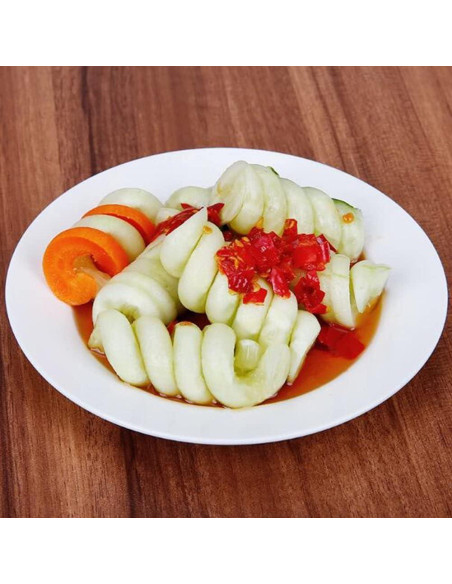 Cuchillo Espiral MEETCUTE de Acero Inoxidable 16.5 cm