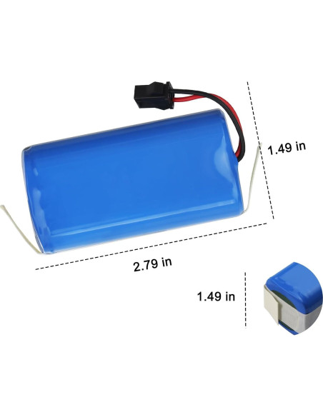 Batería Reemplazo Li-ion 14.4V 2600mAh para Aspiradoras