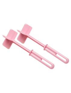 Espátula Picadora de Carne Mind Reader, Paquete de 2, Nylon Rosa