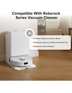 Paños de Microfibra Roborock para Aspiradoras Qrevo - 4 Piezas 2