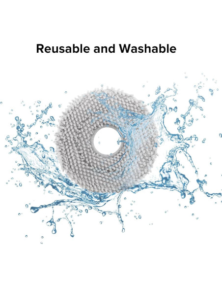 Paños de Microfibra Roborock para Aspiradoras Qrevo - 4 Piezas