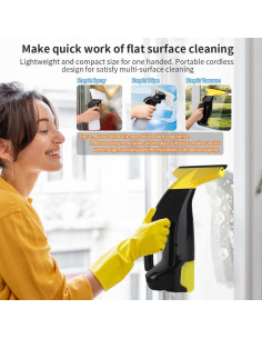 Aspiradora de Ventanas Eave Inalámbrica 200ml 0.64kg 2