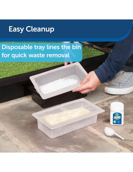 Bandejas desechables Pet Loo Pee-Pod - Paquete de 7