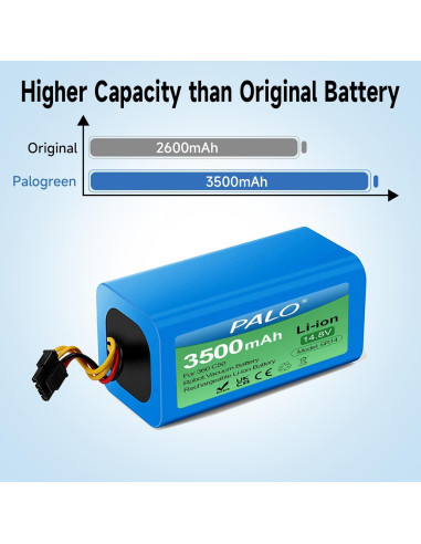 Batería de Litio 14.8V 3500mAh para Aspiradora Robot 360 C50