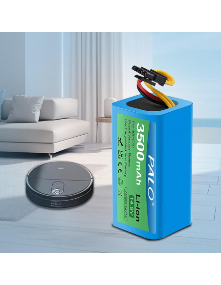 Batería de Litio 14.8V 3500mAh para Aspiradora Robot 360 C50
