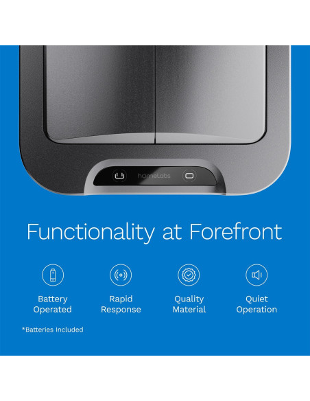 Bote de Basura Automático hOmeLabs 49L Acero Inoxidable