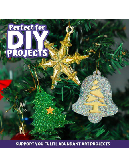 Purpurina Holográfica Fina LEOBRO 15 Colores 10g para Manualidades