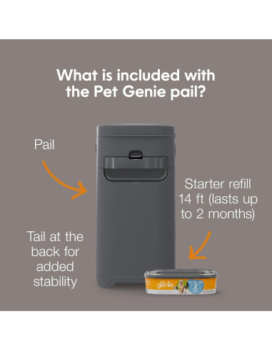 Pail Pet Genie | Sistema de Eliminación de Desechos de Perro