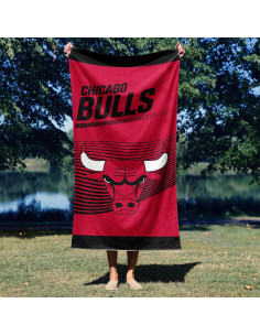 Toalla de Playa NBA Chicago Bulls 76x152 cm Microfibra 2