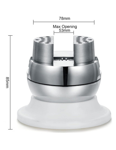 Vise de Bola Profesional DZQ 3" con 17 Accesorios