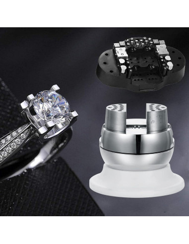 Vise de Bola Profesional DZQ 3" con 17 Accesorios