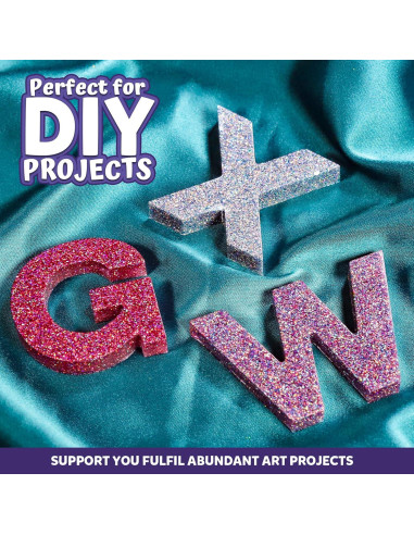 Purpurina Holográfica Fina LEOBRO 15 Colores 10g para Manualidades