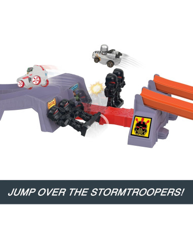 Juego de pista Hot Wheels Star Wars La gran carrera de Grogu