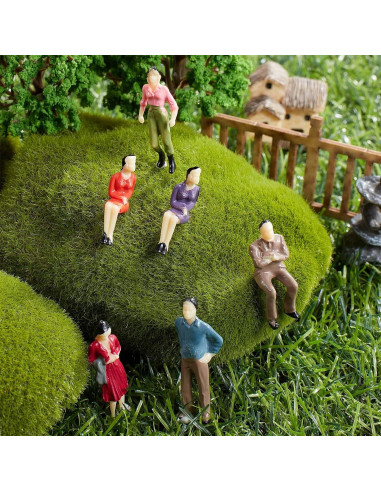 Figuras Miniatura Juexica 80 Pcs 1:50 para Maquetas