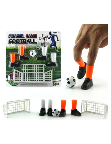 Juguete de Fútbol Vaguelly Conjunto de 3 Mini Dedo