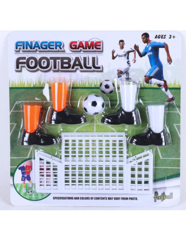 Juguete de Fútbol Vaguelly Conjunto de 3 Mini Dedo