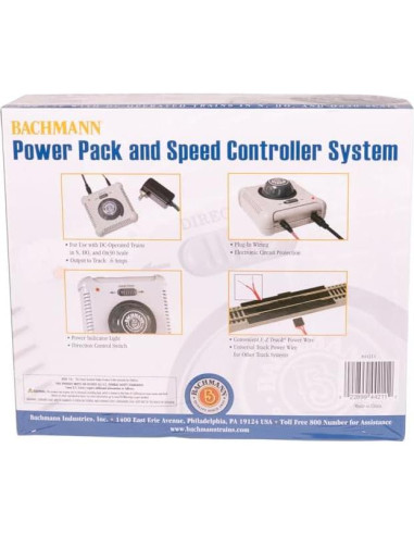Paquete de Energía Bachmann 44211 para Trenes N HO On30