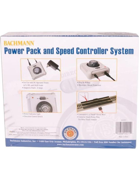 Paquete de Energía Bachmann 44211 para Trenes N HO On30
