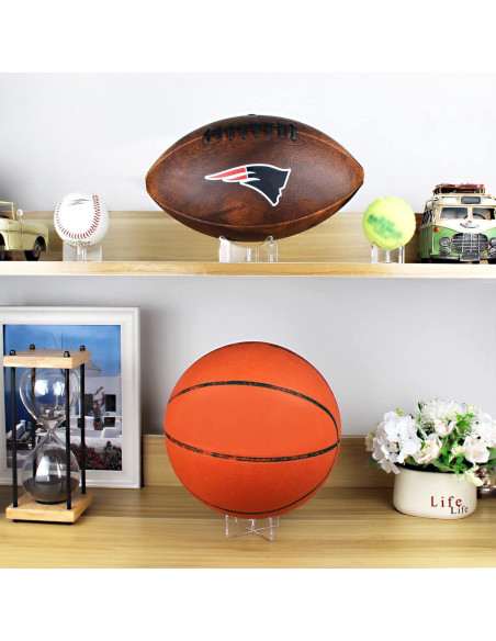 Soporte Acrílico para Balones Evron 9x3.3 cm Multifuncional