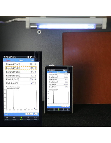 Lámpara Desinfectante UV Coospider 6W Libre de Ozono 23.5cm