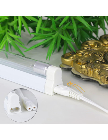 Lámpara Desinfectante UV Coospider 6W Libre de Ozono 23.5cm