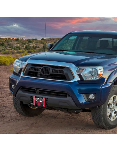 Placa de Licencia Metálica Rico Industries Chicago Bulls 15x30cm