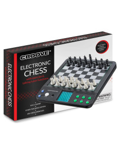 Juego de Ajedrez Electrónico Magnético 25,4 cm Croove