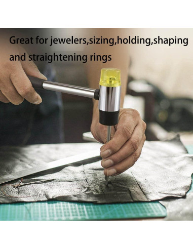 Martillo de Goma Doble Cabeza Utoolmart 240mm para Joyería