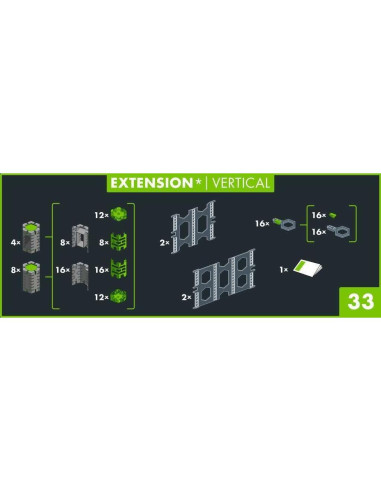 Ravensburger GraviTrax PRO Expansión Vertical - Juguete STEM